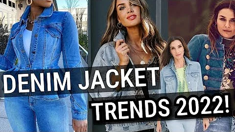 Denim Jacket Trends 2022!|How to Style DENIM JACKET in New Ways|Denim Trends 22/23-MI Fashion