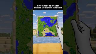 Finding Minecraft treasure be like