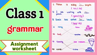 English Grammar for Class 1 CBSE English Grammar [PDF]