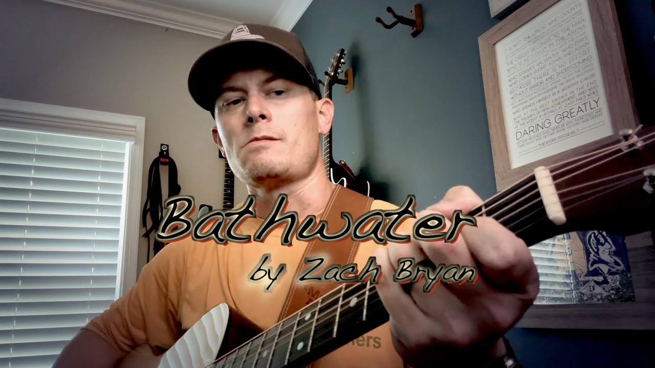 Bathwater by Zach Bryan (Cover Song - YouTube