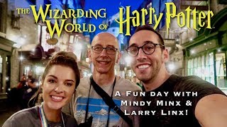 FUN AT WIZARDING WORLD OF HARRY POTTER W/ MINDY MINX & LARRY LINX