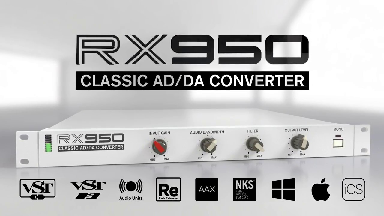 RX950 Classic AD/DA Converter | Legendary 12-bit sound | Shop