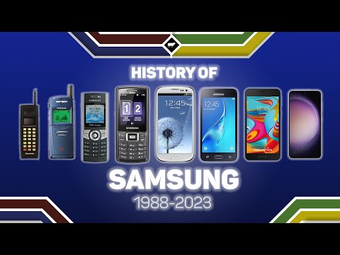 📱 HISTORY OF SAMSUNG PHONES (1988-2023) 📱