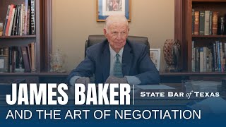 James Baker and the Art of Negotiation