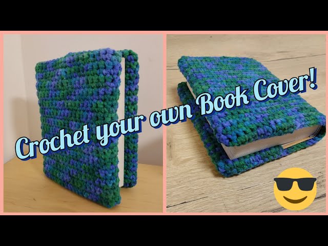 A simple crochet book cover 🌼 : r/crochet