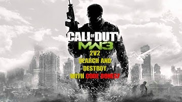 CoD MW3 Gameplay | 2v2 Search and Destroy | No Commentary