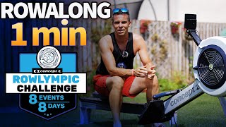 Rowlympics - 1 minute Event for Concept 2 Challenge
