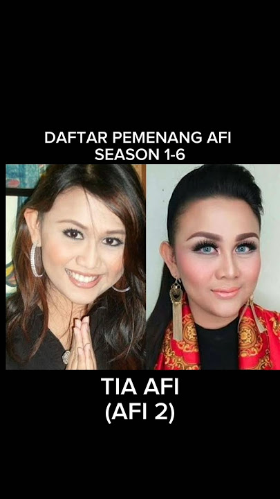 DAFTAR PEMENANG AFI SEASON 1-6 #shorts #Afiindosiar