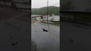 Flooding on Toby Hill in Clarion