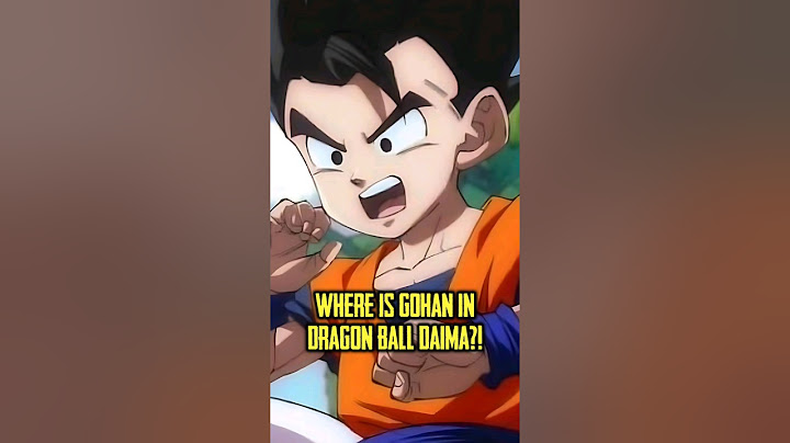 Gohan in Dragon Ball Daima!