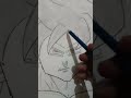 Goku drow🥶#anime #subscribe #lifeisbutadream #drawing #channel #like