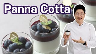 Easy Vanilla Panna Cotta recipe | Best dessert for dinner table