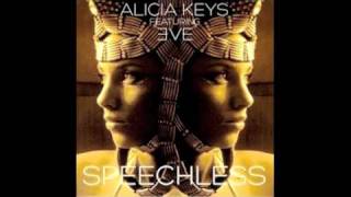 Video thumbnail of "Alicia Keys Ft.  Eve - Speechless"