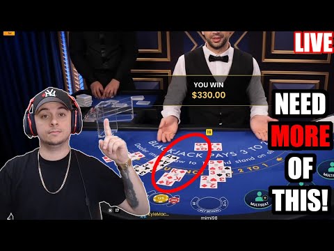 Lets Run It To The Moon !! Wednesday Blackjack !!