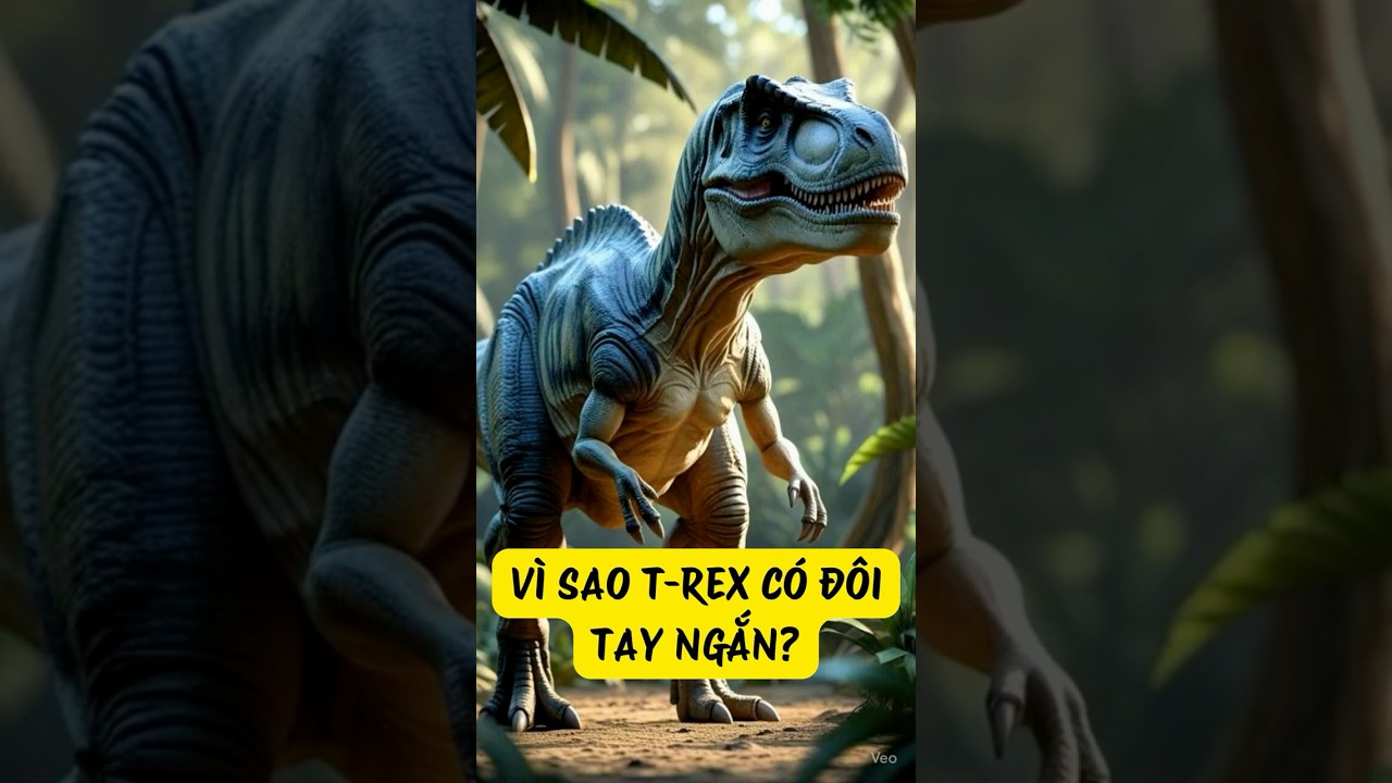 Vì Sao T-Rex Có Tay Ngắn 🦖🦖🦖?|Why Did T-Rex Have Such Short Arms🦖🦖🦖?