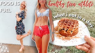 What I Eat In A Day as a Healthy High School Runner/ Athlete