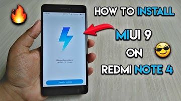 How to Install MIUI 9 Global Beta on Redmi Note 4