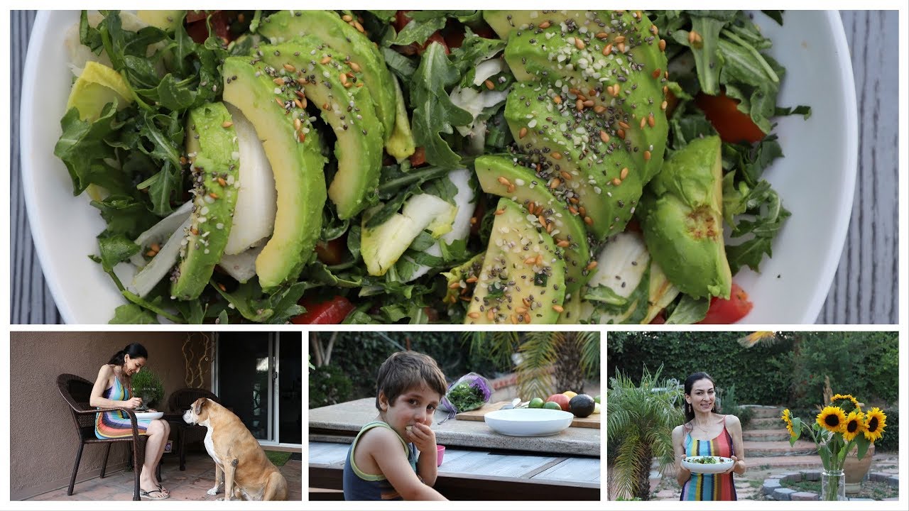 Летний Диетический Салат из Авокадо и Рукколы - Рецепт от Эгине - Heghineh Cooking Show in Russian