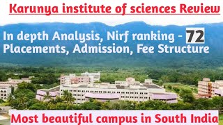 Karunya Institute of Technology and Sciences, Tamil Nadu, full review, admission,fee structure, etc