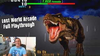 The Lost World: Jurassic Park Arcade Game - Full Game Lets Play (HD\/60FPS)