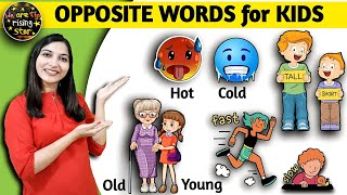 Opposite words for kids | Antonyms words | WATRstar