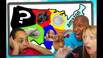 Throwing A Dart at a Map & BUYING Whatever it Lands On - Challenge 2