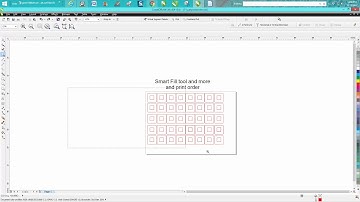 Corel Draw Tips & Tricks Smart Fill Tool and more and print order
