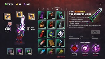Minecraft Dungeons Starless Wither Build Apoc+25 Obsidian Pinnacle 6 Banners