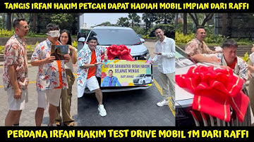 DE SECONDEN WANNEER RAFFI EEN AUTO TER WAARDE VAN 1 MILJOEN AAN IRFAN HAKIM GEEFT, DOET SMP DIT OMDAT HIJ ZO VERBAASD IS