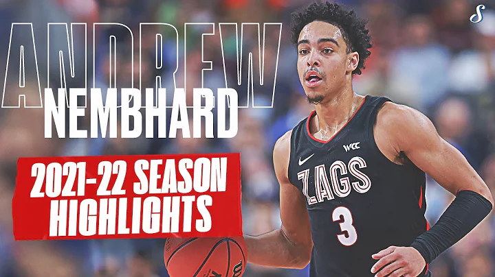 Andrew Nembhard 2021-22 Gonzaga Season Highlights ...