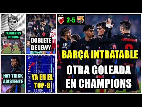 BARÇA GOLEA 2-5
