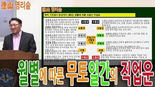 [사주명리강의] #戊일간 #직업운 출생월별로 분석