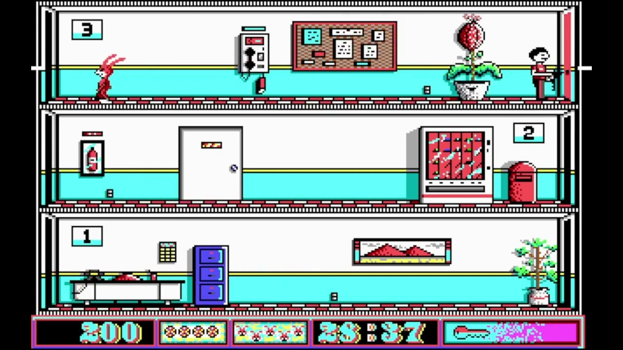 Avoid the Noid for DOS - YouTube
