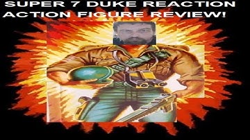 G I  JOE SUPER 7 DUKE REACTION ACTION FIGURE REVIEW