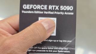 It's Here at MSRP! The @NVIDIAGeForce RTX 5090 Founders Edition!