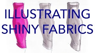 Fashion Illustration Tutorial: Shiny Fabrics screenshot 2