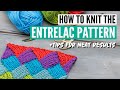 The entrelac knitting pattern for beginners + tips & tricks for super neat results