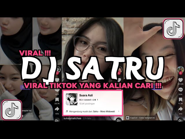 DJ SATRU || DJ SENG JELAS AKU MIKIR KEDEPANE OPO BAKAL HUBUNGAN SATRU SAK TERUSE VIRAL TIKTOK 2024 class=