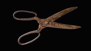 RUSTY SCISSOR RESTORATION/SCISSOR RESTORATION