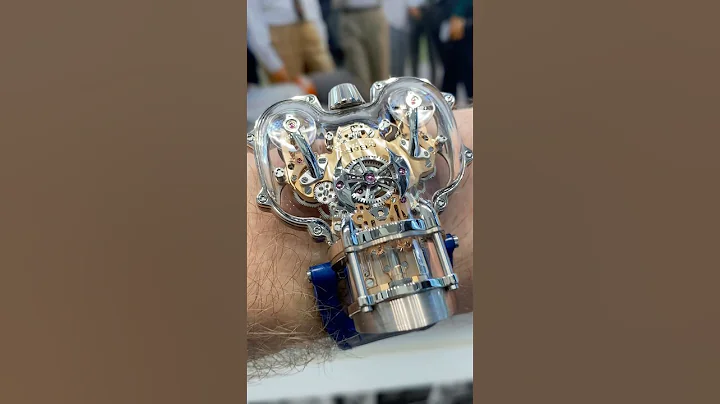 $450,000.00 HOROLOGICAL MACHINE: MB&F HM9 Flow Sapphire Vision