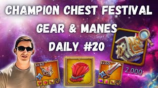 Crazy Dose of Champion Chests - Part 20 Daily Dose Lords Mobile