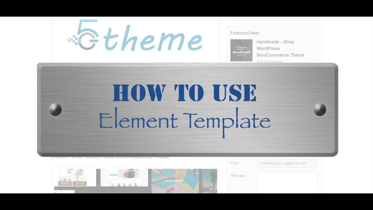 How to Use Visual Composer Element Templates (Ex: Emo Theme)