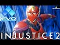 THE BEST FLASH IN THE WORLD! - Injustice 2 EVO 2017 Top 3 Best Matches!