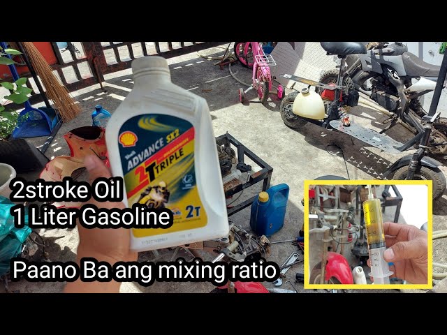 paano mag mix ng 2t at gas ano ang tamang ratio class=