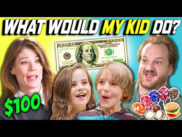 CAN PARENTS GUESS WHAT THEIR KID DOES WITH $100? Ep. # 5