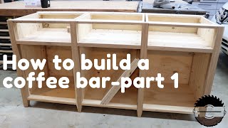 How to build a coffee barpart 1