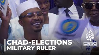 Chad unrest: Military ruler declares presidential run