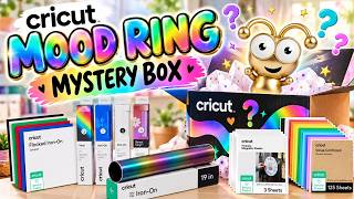 CRICUT MOOD RING MYSTERY BOX with Metallic Gold Cutie