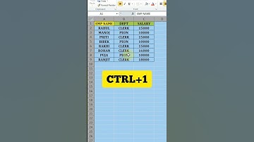 Excel Tips and Tricks | Protect Column in Excel #shorts #excel
