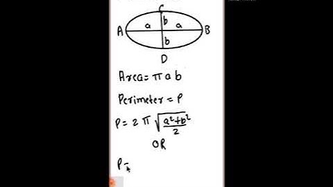 MENSURATION LESSON NO 5 AREA AND PERIMETER OF HEXAGON AND ELLIPSE